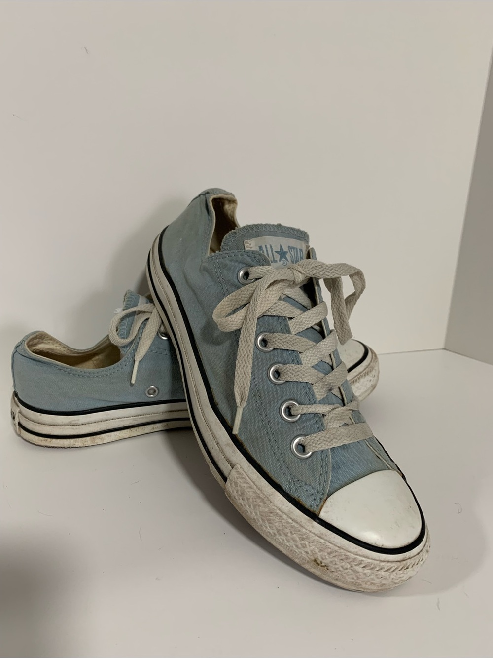 Converse vintage y2k Light Blue Low Top Sneakers 328